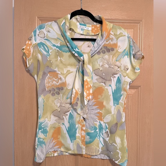 Tropical Jacques Vert Top - Picture 1 of 8
